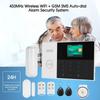 PG-103 WIFI + GSM Home Anti-theft Alarm System Smart Alex Googlehome Voice Control  Anti Theft Alarm Set