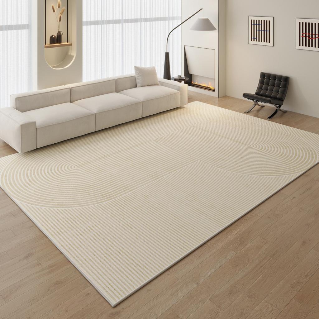 Simple Carpet Living Room Sand Tea Waterproof Large Area Floor Mat Non-Slip Household Bedroom Bedside Good Care Carpet