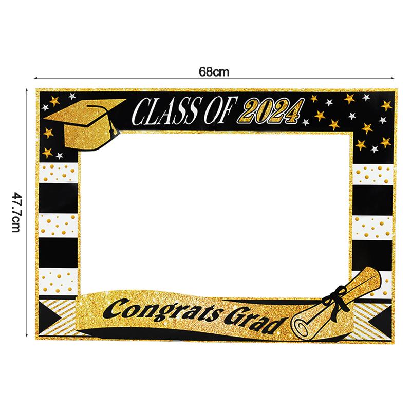 2024 Stupňovaná saténová šerpa Třpytivá korunka pro promoce Party Dekorace Balónky Rekvizity do fotobudky Potřeby pro bakaláře