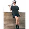 Bermudagrass Jersey Skirt Pants Black