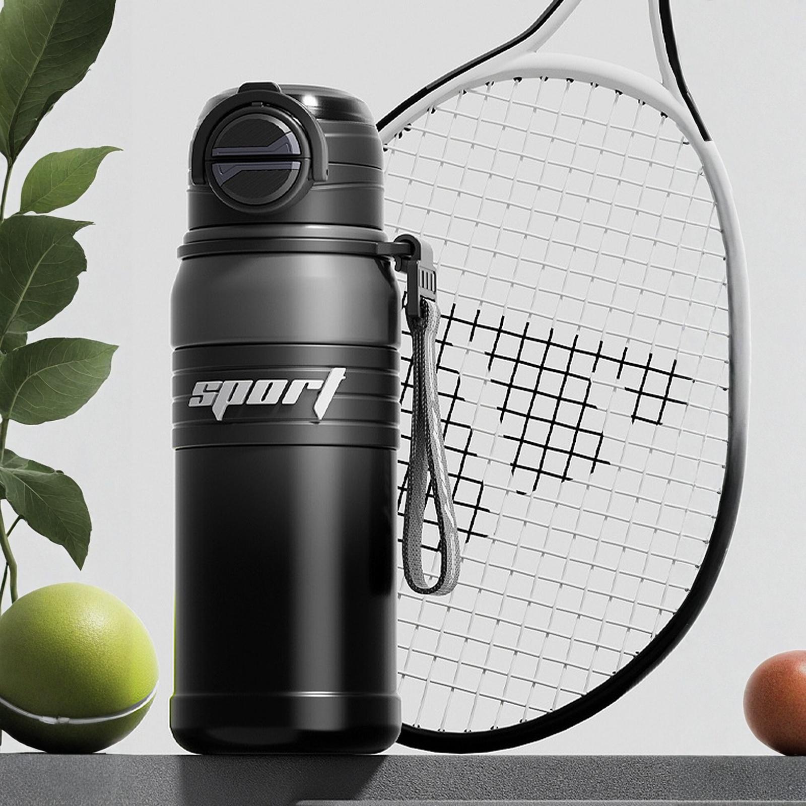 Water Bottle with Spout - 24 Ounce, Sandstone - Vacuum Insulated Water Bottle with Lid one size