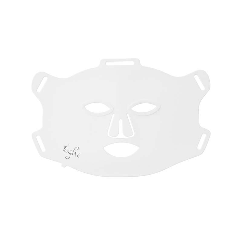 Yoghi - Lune De Soie White - Masque Facial Led - 4 Longueurs D'onde - Télécommande