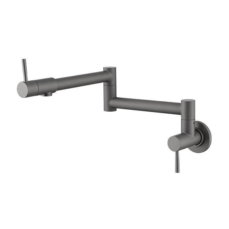 Handon Universal Retractable Folding Wall-Mounted Kitchen Faucet