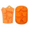 3D Silicone Halloween Cake Mold Pumpkin Ghost Shape Mould for Making Cookie Candy DIY Cake Decoration Tools Baking Accessories