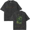 Forward Observations Group Vintage Washed Tshirt Men Women Fashion Oversized Short Sleeve Male Casual High Quality Cotton Tees