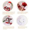 Xmas Doll Hat Cartoon Electric Outdoor Plush Toy Stuffed Animals Singing Dancing Hats Adults Christmas Gift New Party