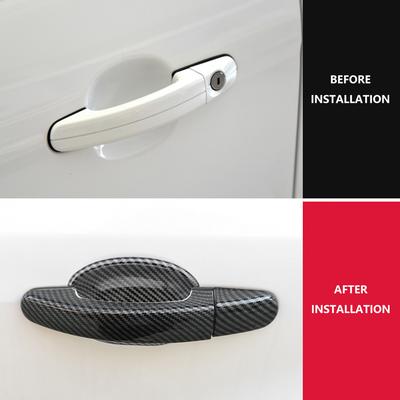 For Ford Focus 2 3 MK2 MK3 2005-2018 Exterior Door Handle Bowl Cover Trim Door Bowls Decoration Sticker Car Styling Accessories