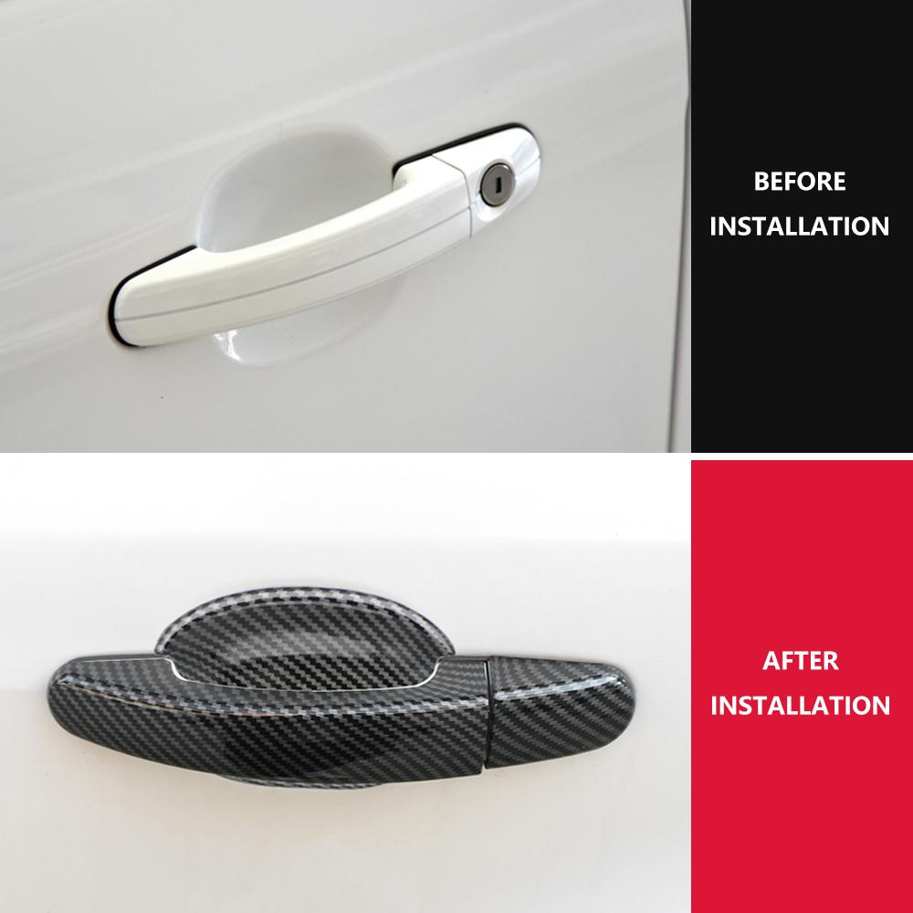 For Ford Focus 2 3 MK2 MK3 2005-2018 Exterior Door Handle Bowl Cover Trim Door Bowls Decoration Sticker Car Styling Accessories