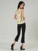 Allegra K Sequin Tank Metallic Shiny Sleeveless Christmas Dance Slim Light Size XL Top, Top, Costume, Fit, Women's, Gold,