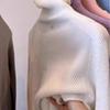Autumn and Winter Slim Fit Turtleneck Knitted Sweater Women Tops Long Sleeve Casual Base Women's Sweaters Soft Warm Fashion Female Knitwears 25252