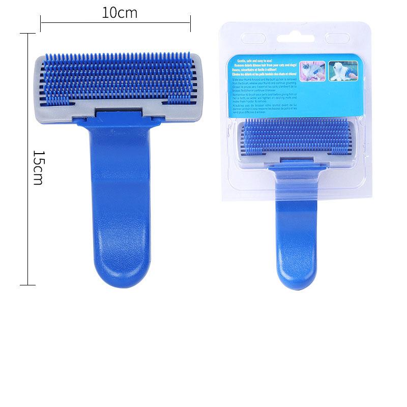 Self Cleaning Pet Grooming Brush for Cats Dogs Remove Hair Massage Multi Purpose Beauty Tool Chihuahua Pug Supplies