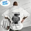 Rap Artist Booba Nero Nemesis Album Graphic Tshirt For Unisex And Wounisex Hiphop Fashion Summer Print 100 Pure Cotton Tshirt Black