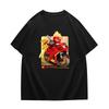 Kurzarm T-Shirt Kinder Sommer 2024 Neue Phantom Ninja Co-Branding Kleidung Jungen Baumwollkleidung