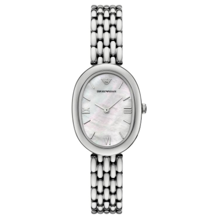 Emporio Armani Two-Hand Stainless Steel Watch AR11706