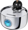 Ceramic Cat Water Fountain with Stainless Steel Circulation