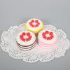 Strawberry Birthday Cake  PU Slow Rising Soft Squeeze Sensory Toy Non-Toxic Anxiety Relief for Teens Office Desk Decor