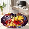 Cute Monkey D. Luffy from the Japanese manga ONE PIECE carpet is soft, home, bedroom, door mat decoration, and non slip carpet E5