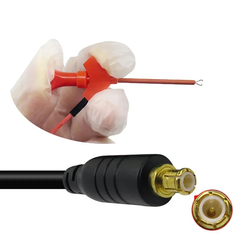 1PC MCX-C Test Wire Oscilloscope Test Probe Test Probe Hook With Pocket Test Probe Clip