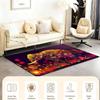 Elephant Mandala Art Floor Mat Cozy Flannel Soft Thick Non Slip Mat For Living Room Bedroom Kitchen Decor Rugs