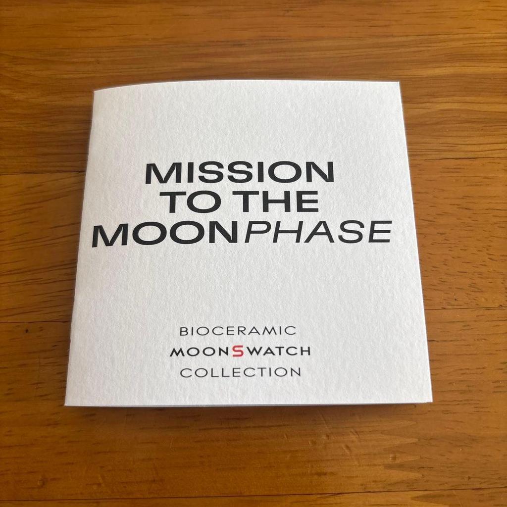 Used Swatch OMEGA Swatch Snoopy MoonSwatch White White