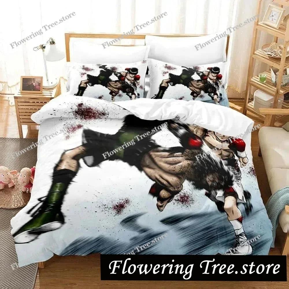 Fashion 3D Printing Anime Hajime No Ippo Bedding Set Single Twin Full Queen King Size Bed Set Adult Kid Bedroom Duvet Cover Sets