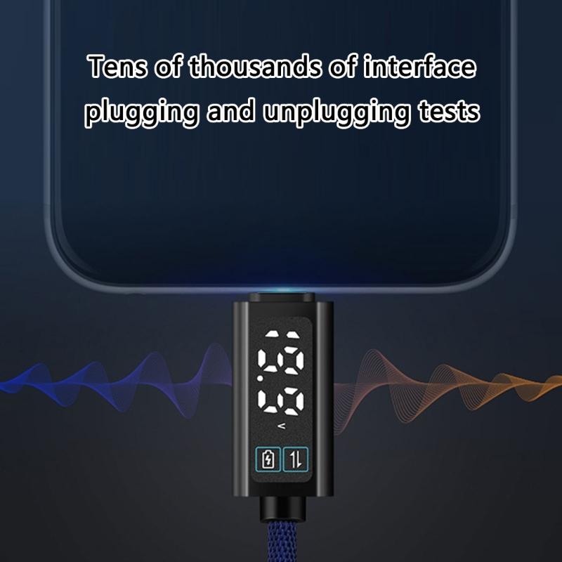 Type C Adapter USB C To USB C Adapter PD100W For Quick Charging And Data Transfer Real Time Power Monitoring