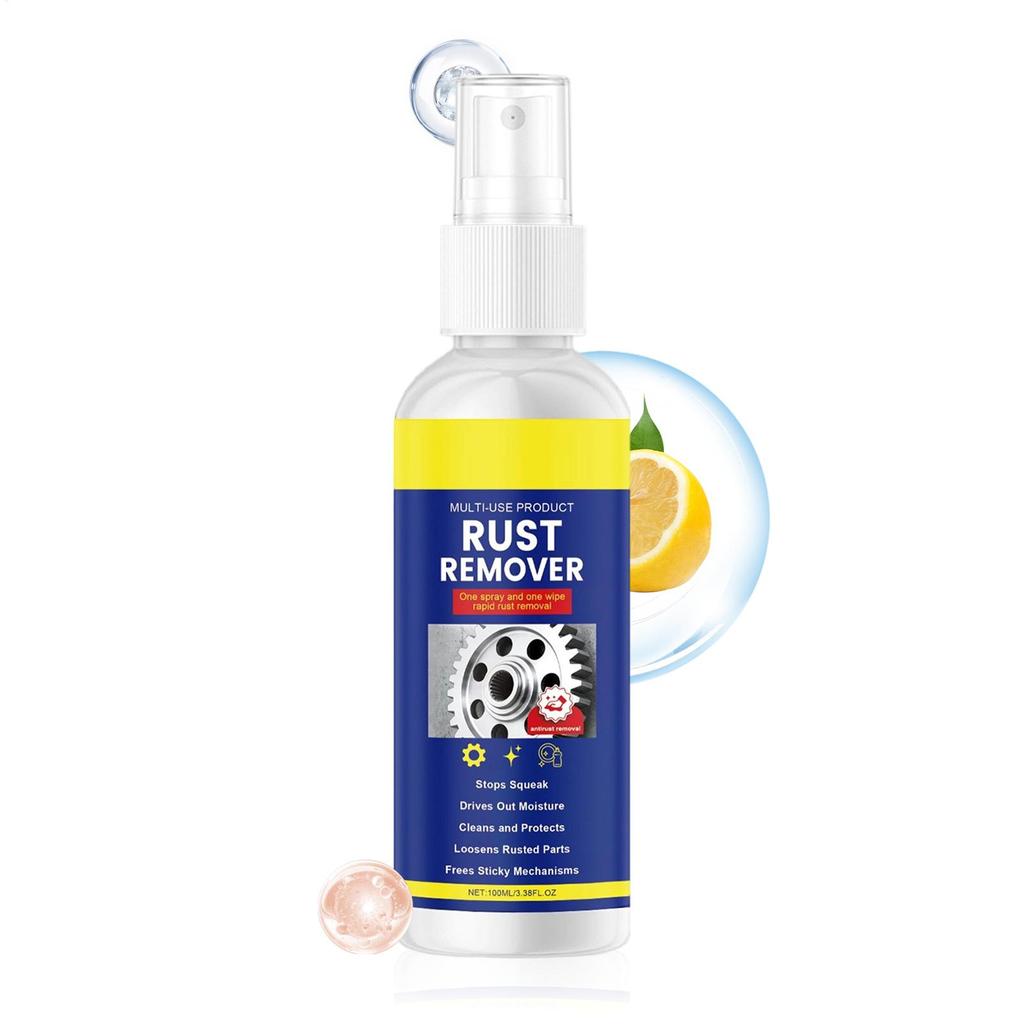 100ml Universal Rust Remover Revitalizing Spray Liquid Cleanser for Car Wheels Metal Surfaces Strong Decontamination Rust Remove