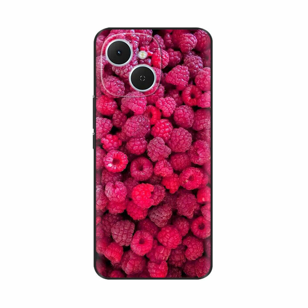 For Tecno Spark 40C Case Flowers Soft Silicone TPU Phone Cases For Tecno Spark 40C Shockproof Cool Wolf Flowers Protective Cover