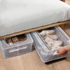 Extra Large Shoe Storage Bag/Under Bed Clothes Storage Box/Dust-proof Folding Wardrobe Organizer