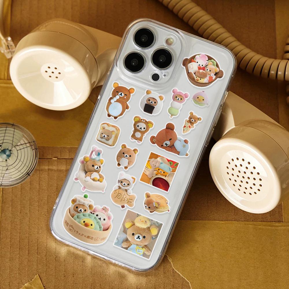 

Японский чехол Rilakkumas для телефона Xiaomi Mi 14 13 12 11 10 10T 14T Poco X6 F5 F4 X7 X4 X3 NFC Lite GT Pro 4G 5G Задняя крышка Poco X4 NFC 5G