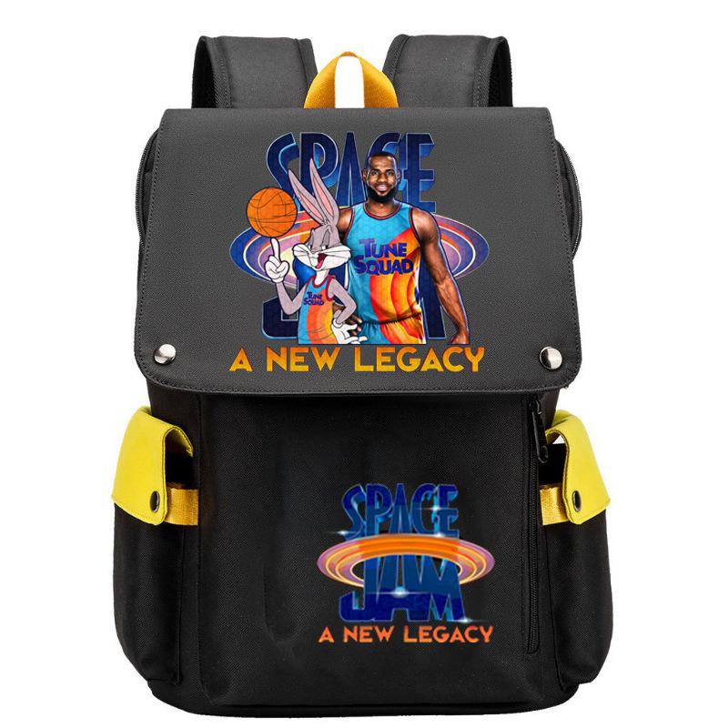 Large Capacity Backpack Waterproof Multi-functional Animation Cartoon Men's and Women's Fashion Leisure Bag