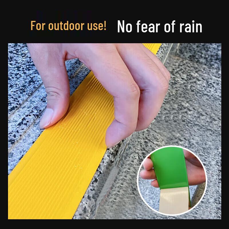 L-Shaped PVC Stair Anti-Slip Strip (5x2.5cm)