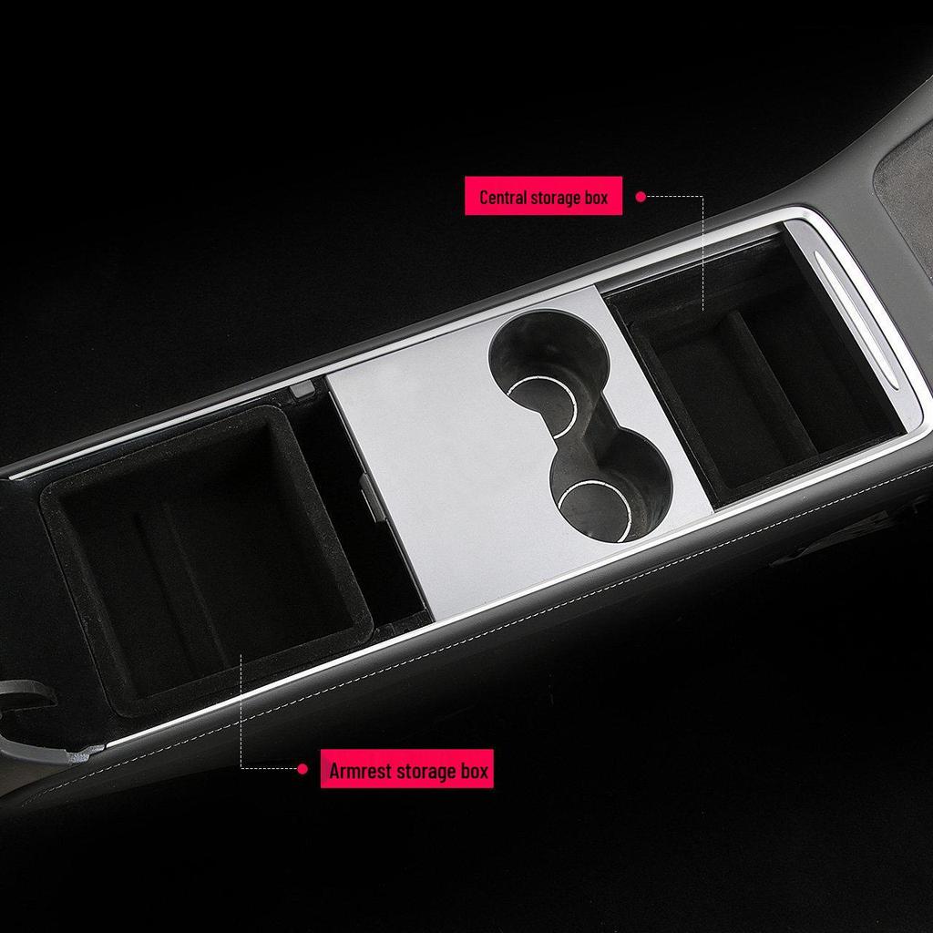 Applicable Armrest Organizer Tray for Tesla Model Y/YL Center Console