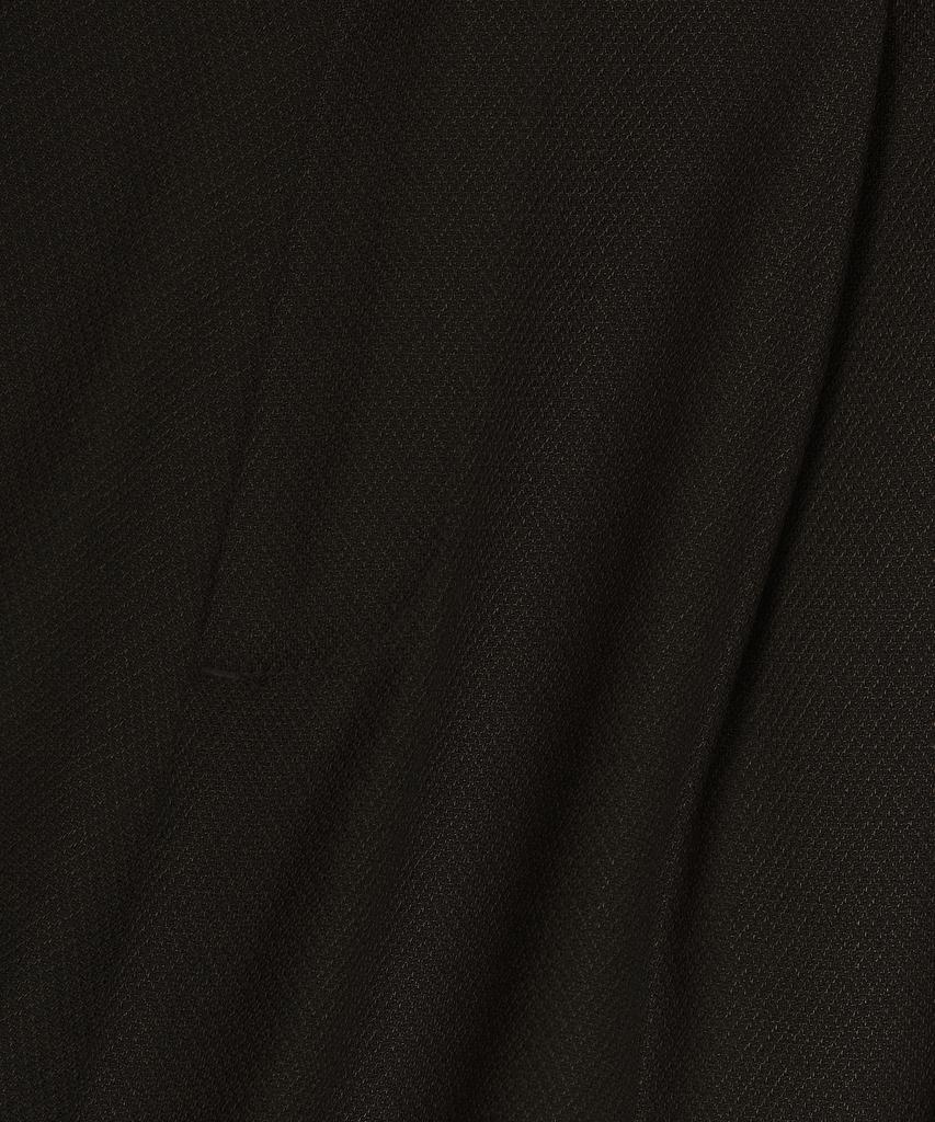 NOIRER Wool Jacquard Belted Two-Tuck Wide Slacks (Brown)