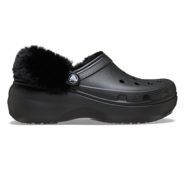 Crocs Unisex Classic Platform Fuzz Lined Clog 4 Types 212854 5bo Other Crocs Sandals Slippers Gibbitz