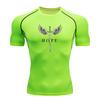 Men's Compression Fitness Sports T-Shirt, Broken Sword Angel
