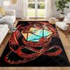 Let is roll Carpet Door Mat for Living Room or Bedroom Protective Mat Under Chair Office Decoration Christmas Gift Birthday Present