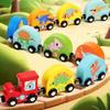 Wooden Dinosaur Magnetic Number Train Toy for Children