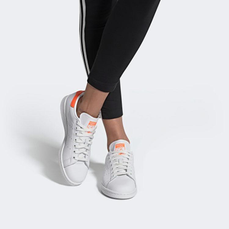 Adidas Originals Stan Smith 'White Orange' Women's EE5863