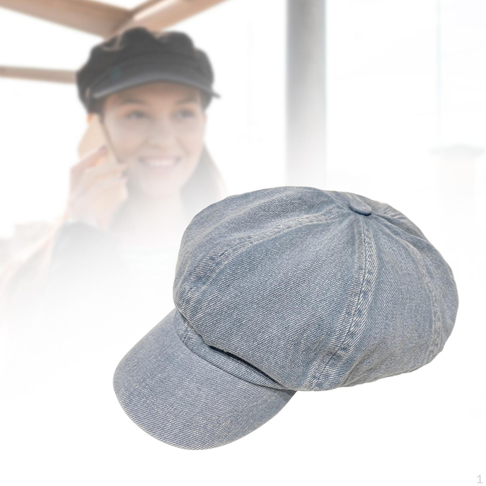 

Женская кепка-ньюсбой для шопинга, свидания, путешествий светло-синий