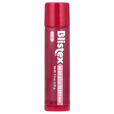 Medizinischer Lippenbalsam, Lippenschutz/Sonnenschutz, LSF 15, Beere, 0,15 oz (4,25 g)