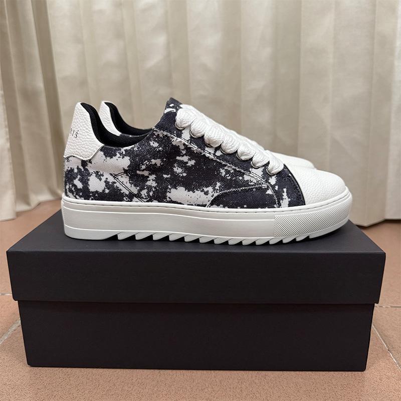 Scarpe Scarpe Sportive e per il Tempo Libero Scarpe da Skateboard da Uomo in Denim Strappato con Plateau Scarpe a Pagnotta Donna