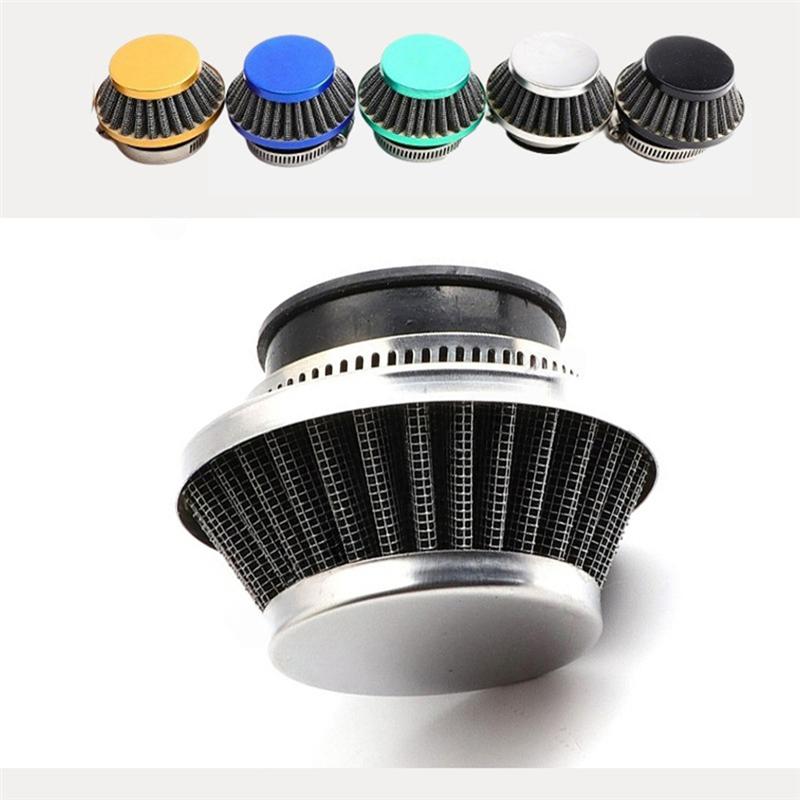 Air Filter 35MM Air Filter For 47/49Cc Pocket Bike Air Filter MINI Bike Parts Carburetor Cleaner Air Filter Silver