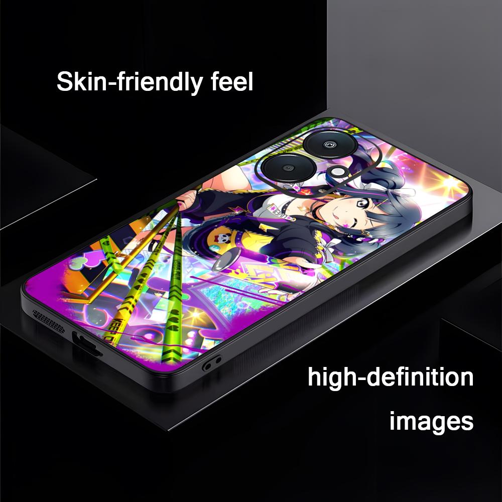 Anime Beliebtes LoveLive Handyhülle Für Xiaomi Redmi 14C 13C 12C Note14 13 12 11 10 Pro Plus S Weiche Schwarze Handyhülle
