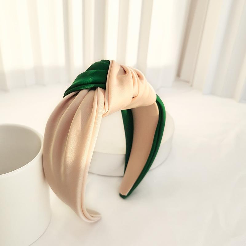 Satin Big Knot Hairbands Headbands Ornament Accessories For Women Hair Accessories
