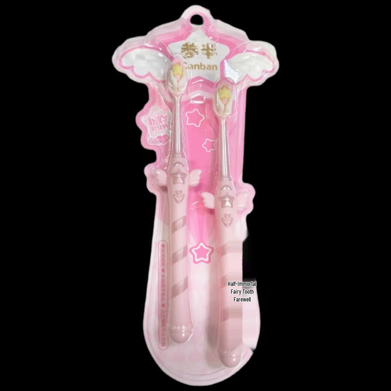 Can Ban Fairy Wand Soft Toothbrush - 2 Pack