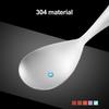 Rice Paddle Spoon Stainless Steel Rice Spatula Thickened Non Stick Rice Scooper for Rice Mashed Potato Salads Kitchen Utensils