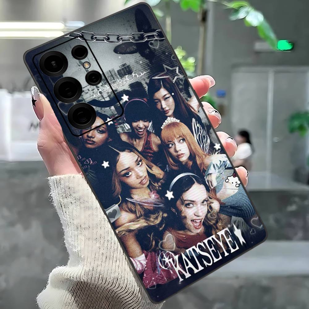 Popular Global Pop Group K-Katseye Phone Case For Samsung S 9 10 20 21 22 23 30 23 24 Plus Lite Ultra FE S10lite Funda
