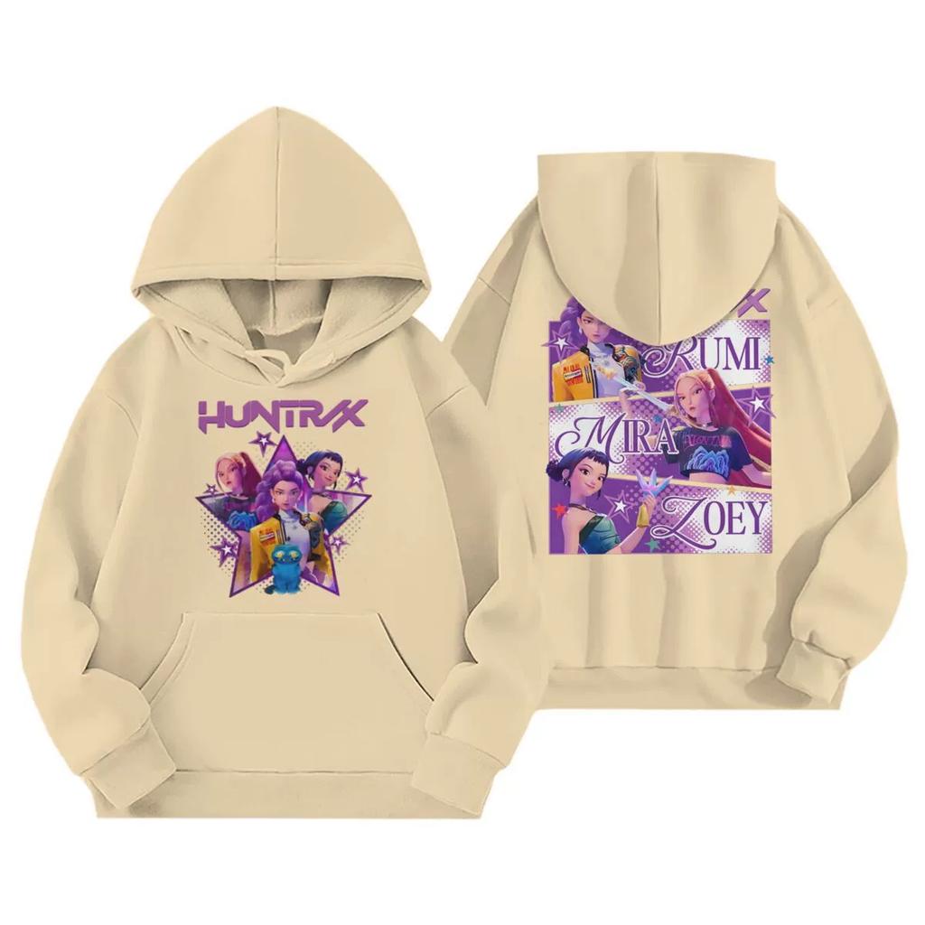 KPop Demon Hunters Kids Hoodies Girls Clothes Children Movie New Sweatshirt Long Sleeve Pullover K-Pop Demon Hunters Casual Tops