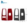 Real Carbon Fiber Car Door Window Switch Button Panel Trim Sticker For Subaru BRZ Toyota GR86    LHD RHD Accessories